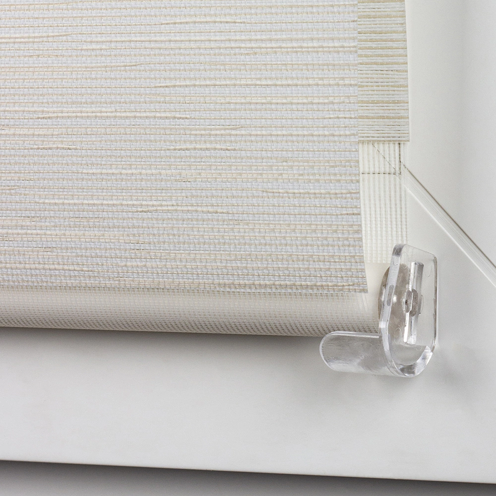 Рулонная штора день-ночь 70х160 см NEODECO Модерн бежевая