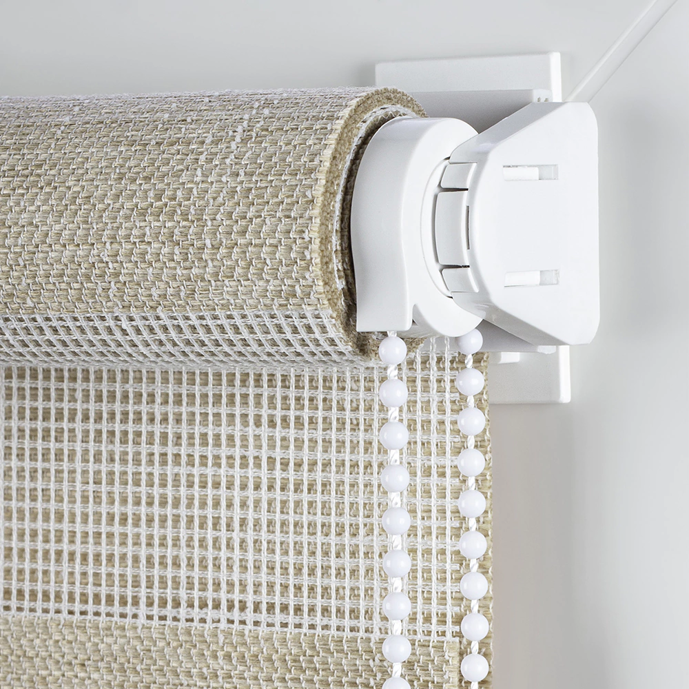 Рулонная штора день-ночь 100х150 см Нива бежевая