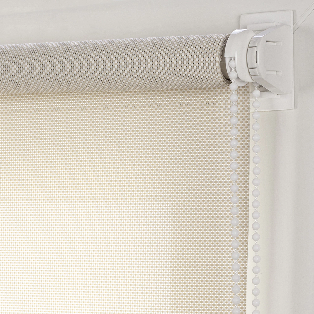 Рулонная штора 120х170 см Скрин бежевая