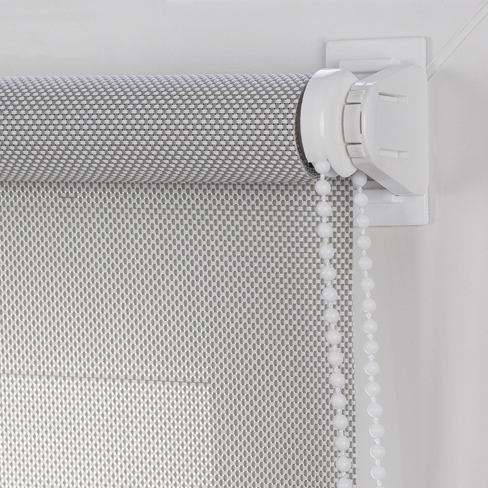 Рулонная штора 40х170 см Скрин серая