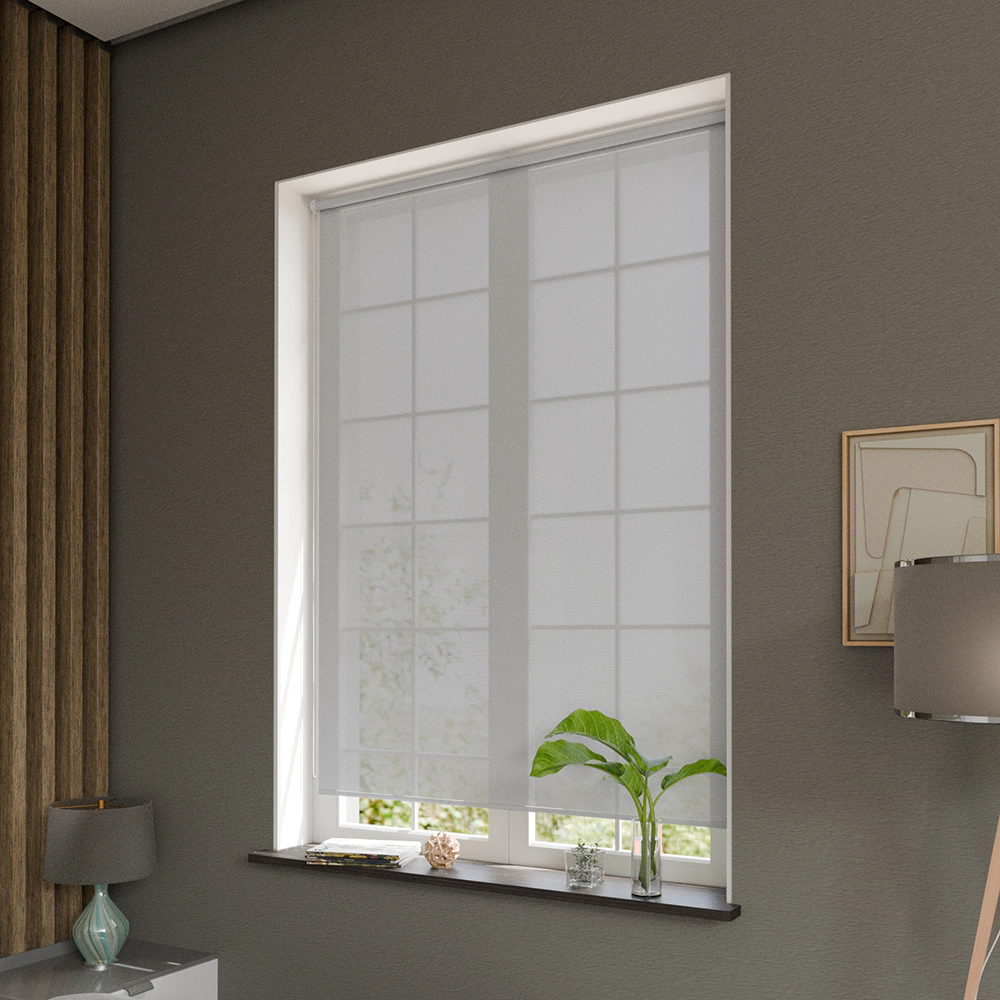 Рулонная штора 60х170 см Скрин серая