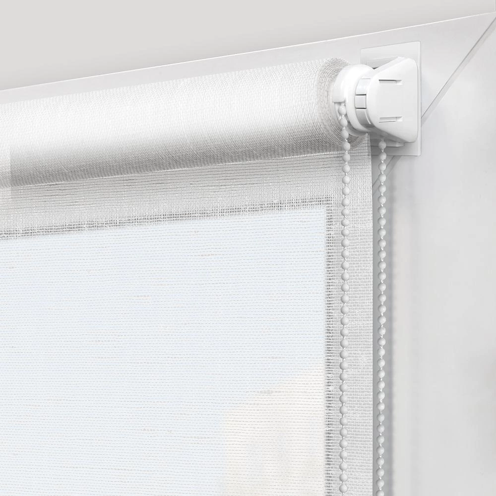 Рулонная штора 60х160 см NEODECO Модерн белая