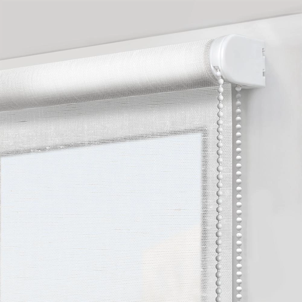 Рулонная штора 200х175 см NEODECO Модерн белая