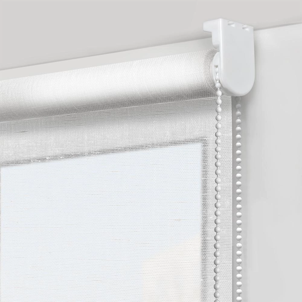 Рулонная штора 200х250 см NEODECO Модерн белая