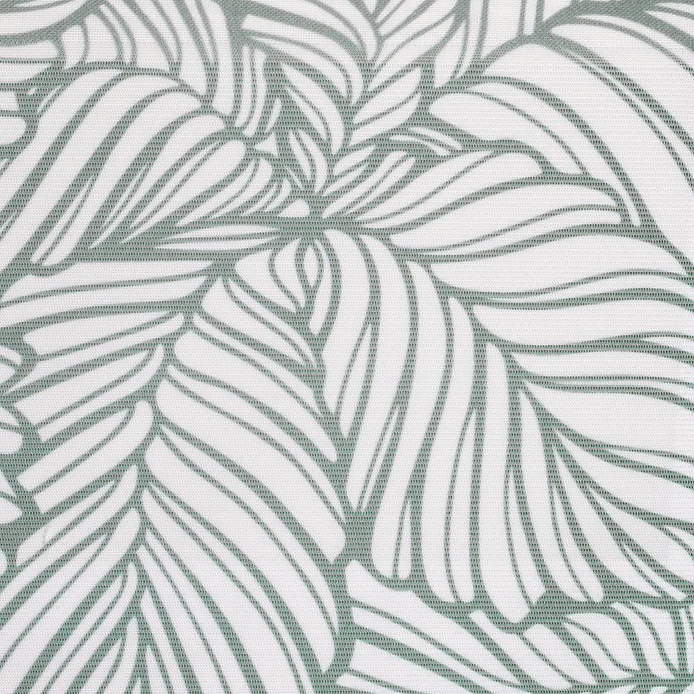 Штора римская без карниза Garden Листья 60х160 см серая