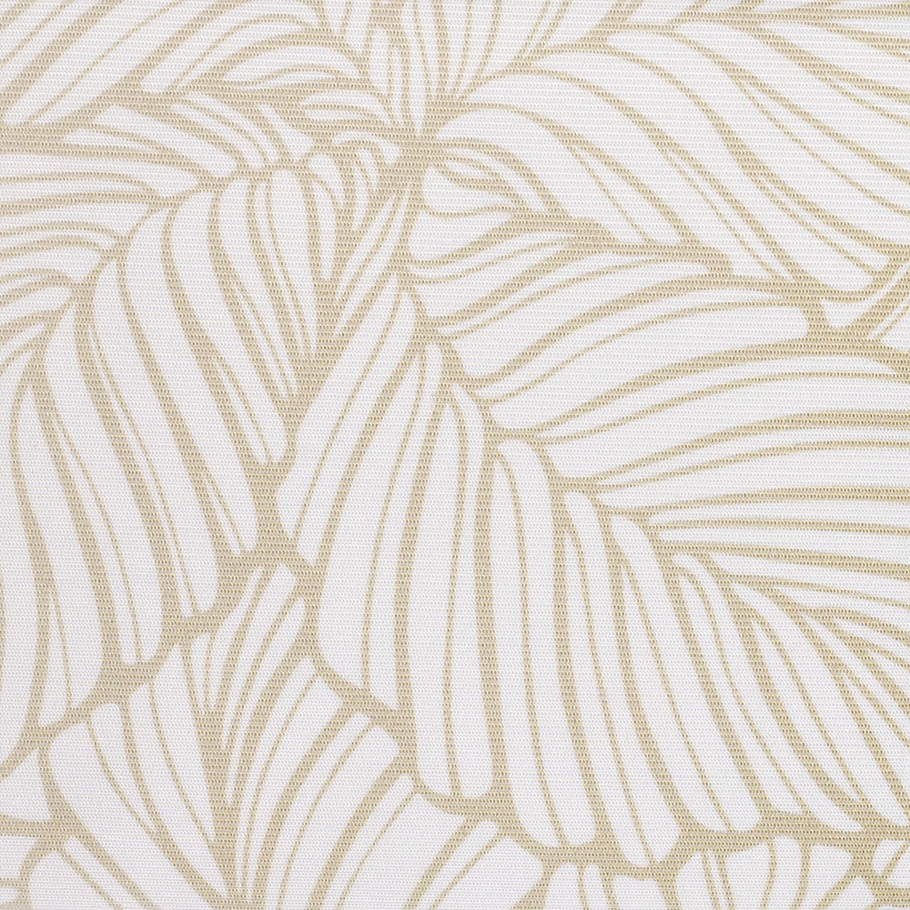 Штора римская без карниза Garden Листья 100х160 см бежевый