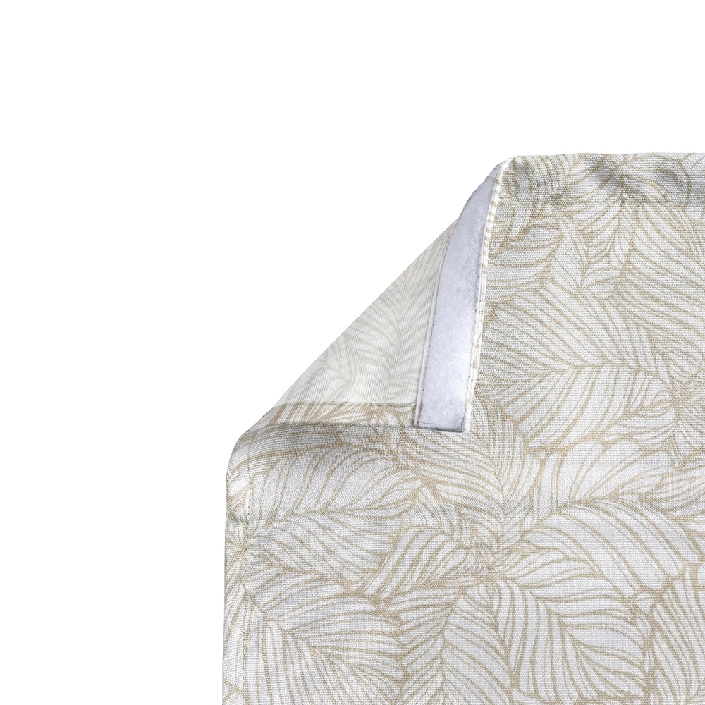 Штора римская без карниза Garden Листья 100х160 см бежевый