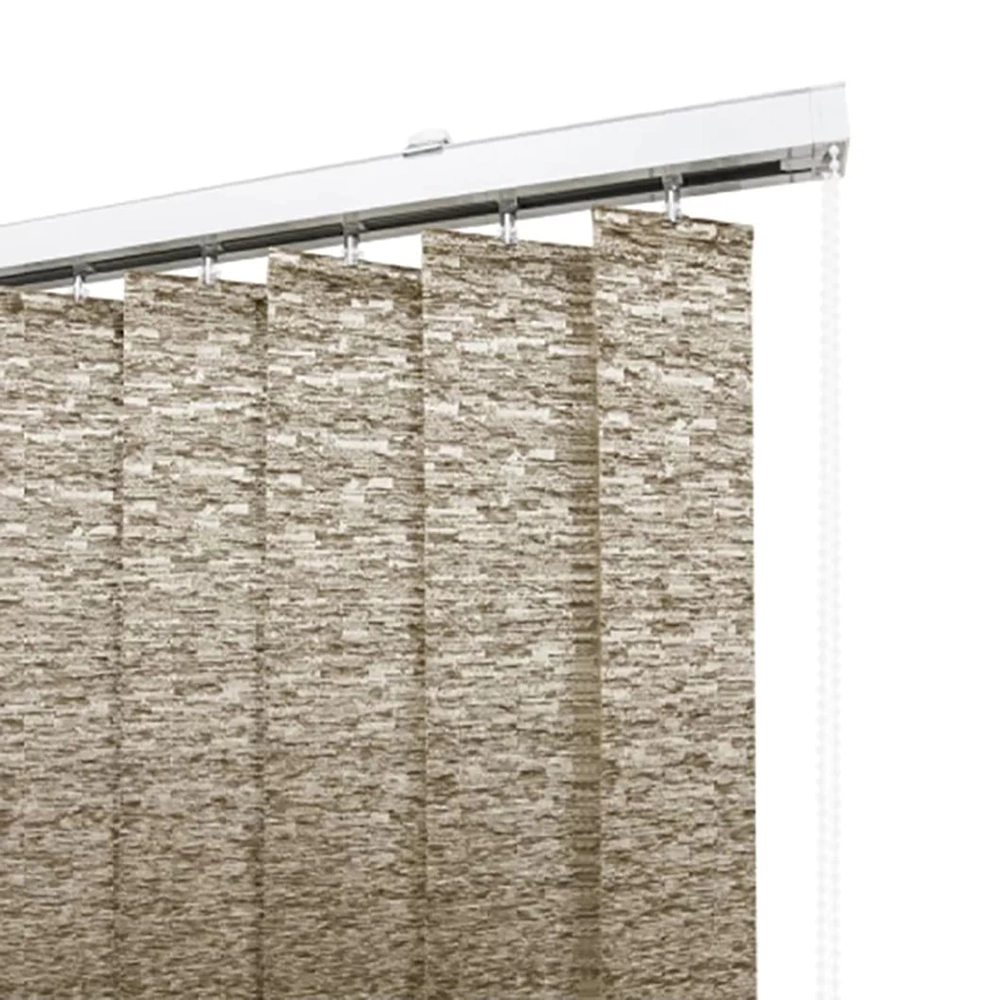 Комплект ламелей Меланж 9322 к вертикальным жалюзи коричневый 5 шт