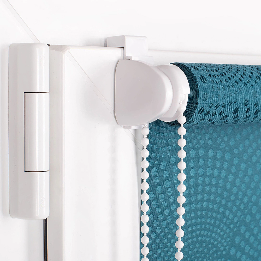 Рулонная штора тканевая Сан 140х170 см синяя