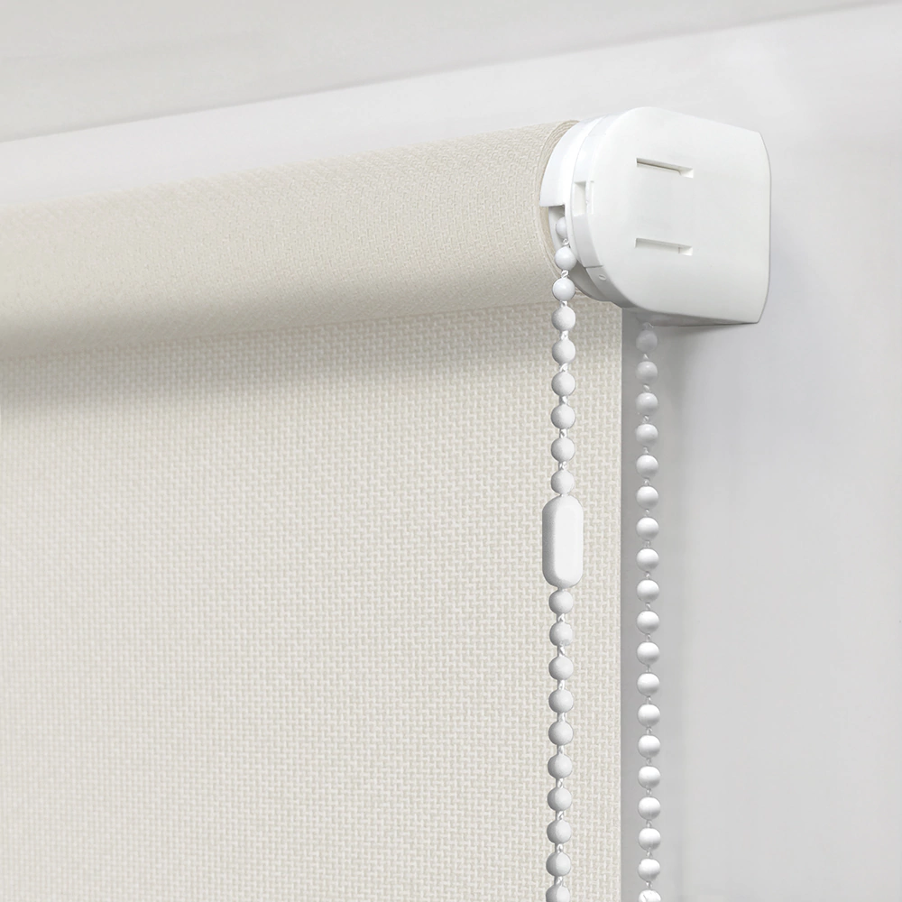 Штора рулонная тканевая NEODECO Фаро 160х160 см крем