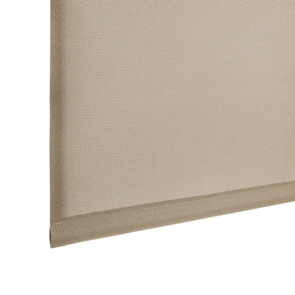 Штора рулонная тканевая NEODECO Фаро 160х160 см бежевая