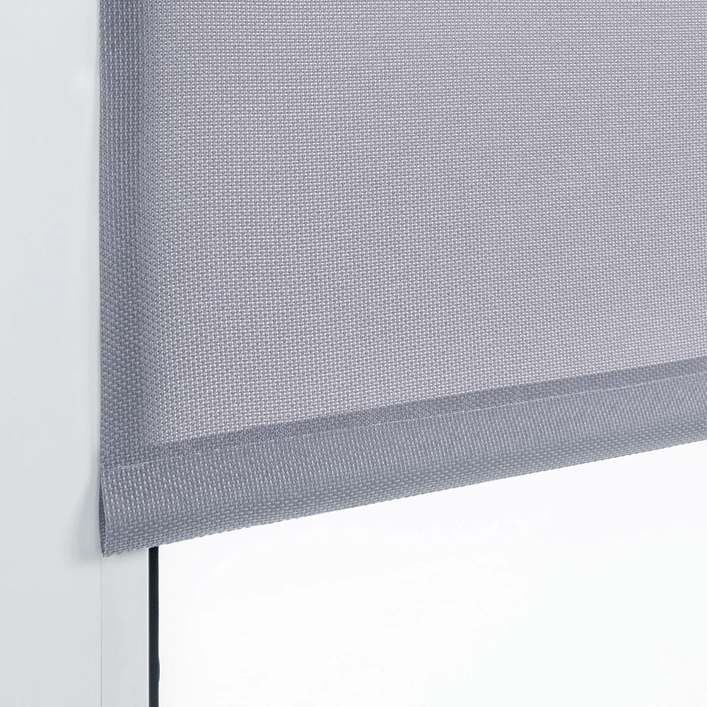 Штора рулонная тканевая NEODECO Фаро 80х160 см серая