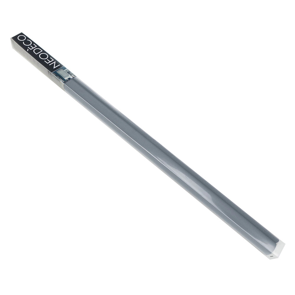 Штора рулонная тканевая NEODECO Фаро 160х160 см серая