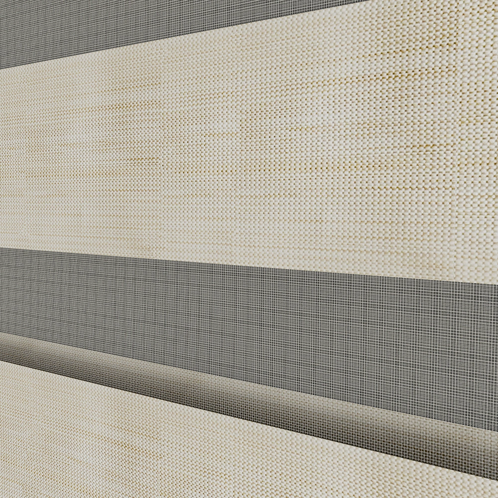 Штора рулонная Зебра День-ночь 60х160 см светло-бежевая