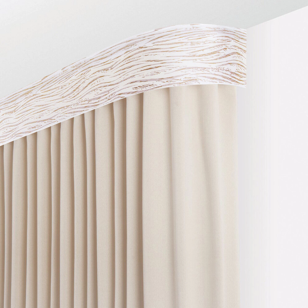 Потолочный карниз 2-рядный бежевый 300 см