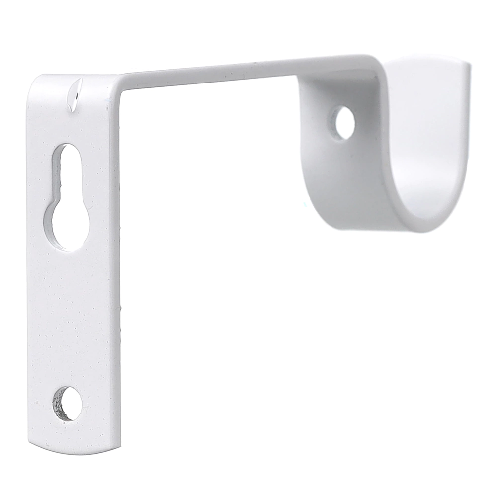 Держатель для карниза 1-рядный d20 мм Эконом белый матовый