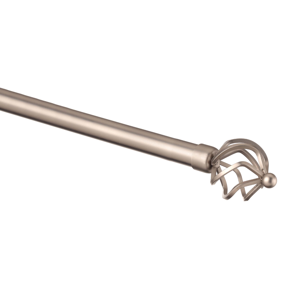 Наконечник d25 мм Булава никель-сатин 2 шт