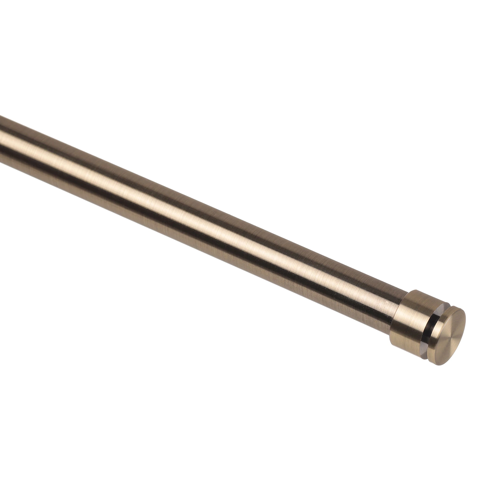 Наконечник d16 мм Плаза золото антик 2 шт