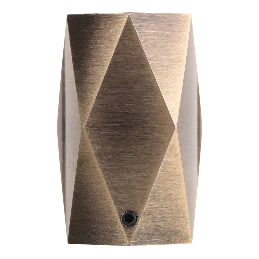 Наконечник d25 мм Арт золото антик 2 шт