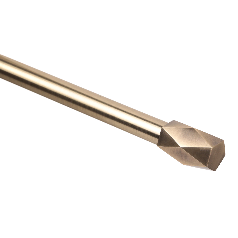 Наконечник d25 мм Арт золото антик 2 шт