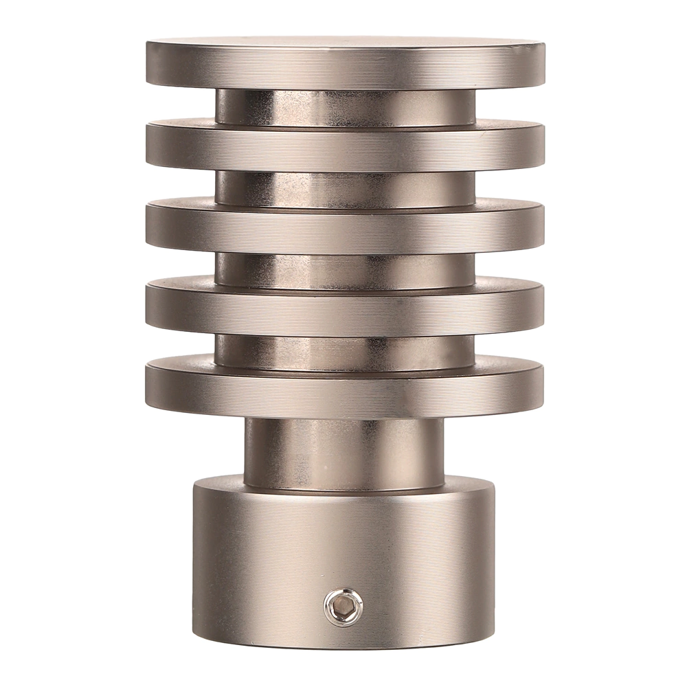 Наконечник d25 мм Наварра никель-сатин 2 шт