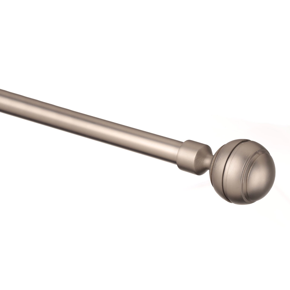 Наконечник d25 мм Триест никель-сатин 2 шт