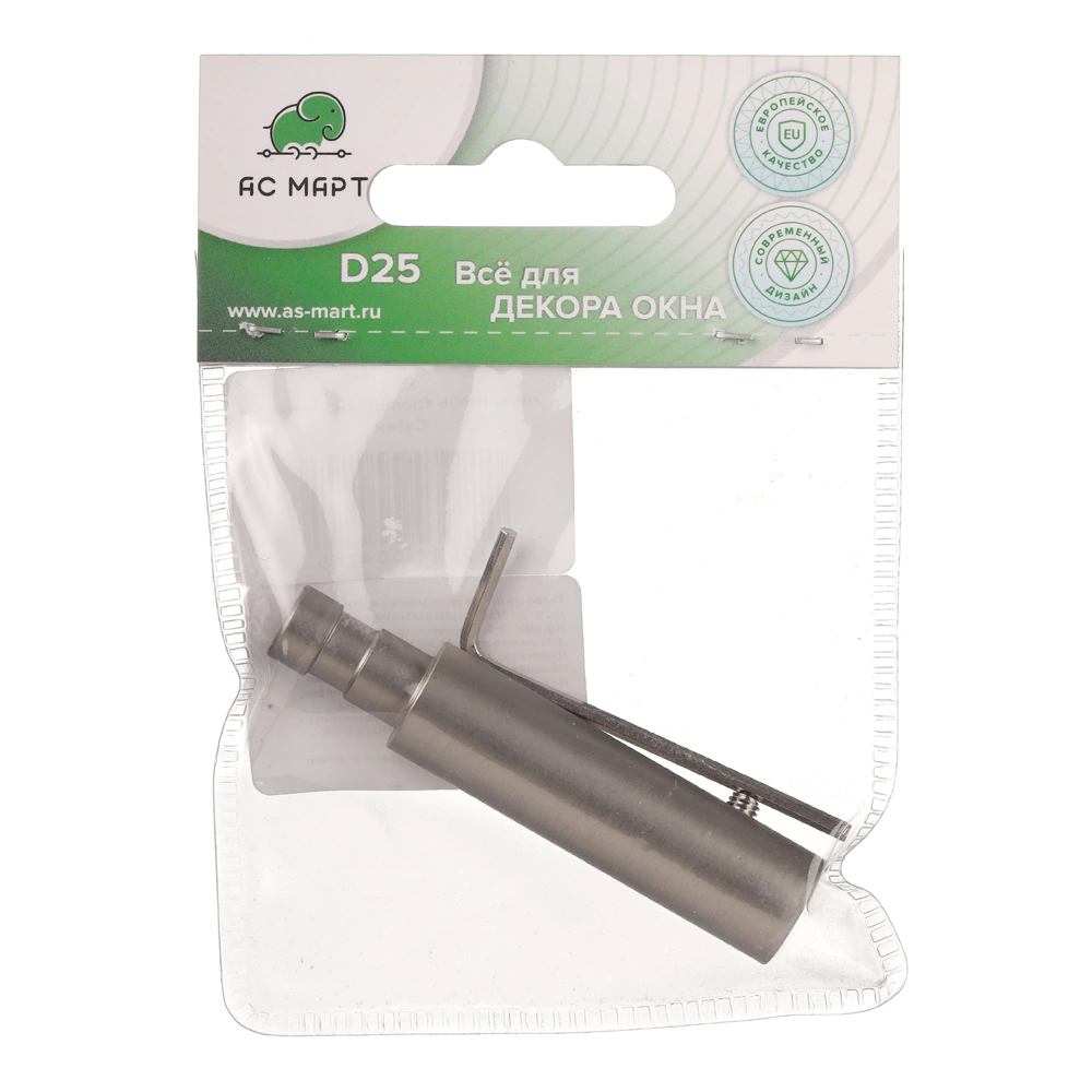 Удлинитель держателя штанги никель-сатин