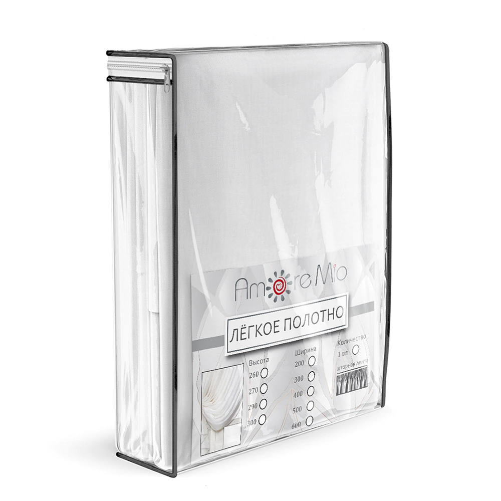 Тюль Фентези вуаль 300х270 см белый