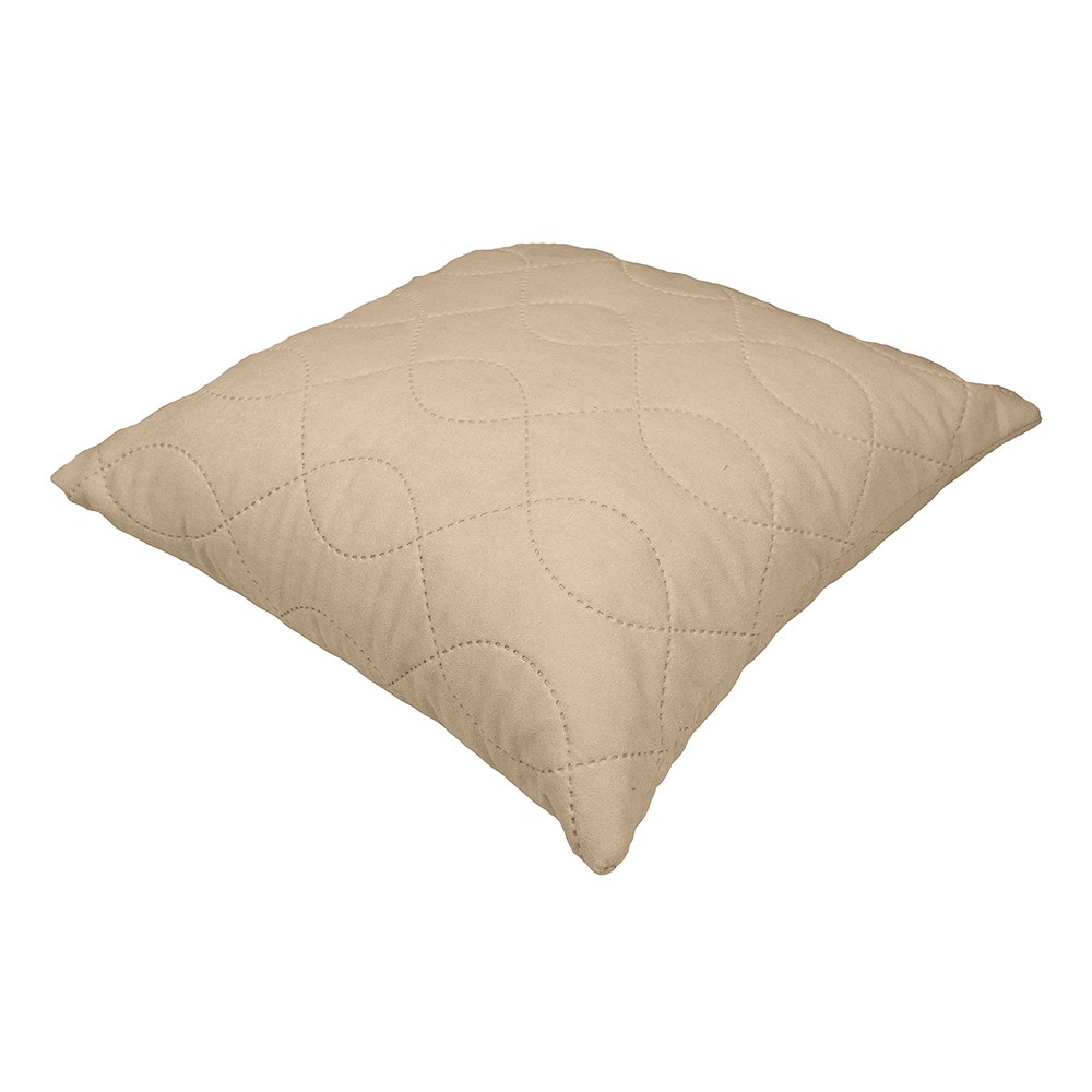 Подушка декоративная SCANDI замша кремовая 45х45 см