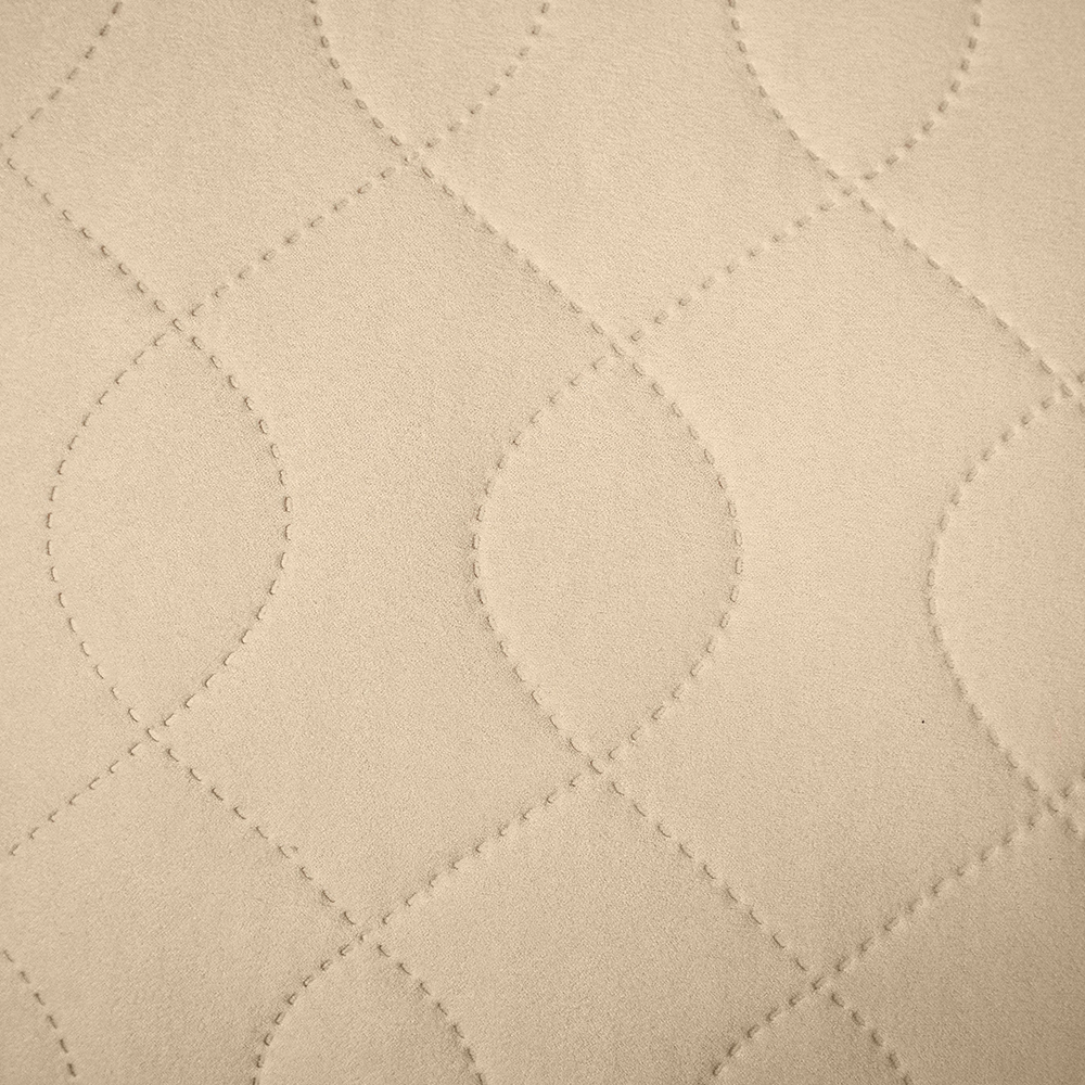 Подушка декоративная SCANDI замша кремовая 45х45 см