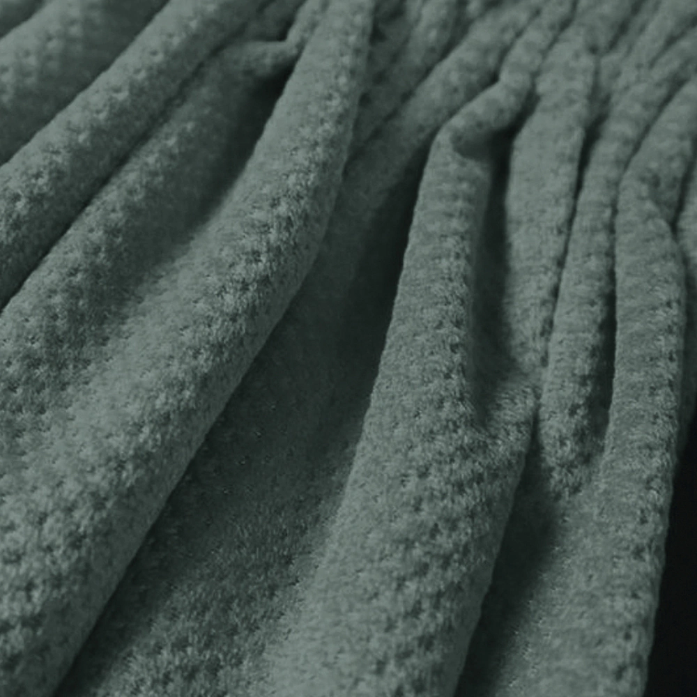 Штора Грид 145х280 см оливковая