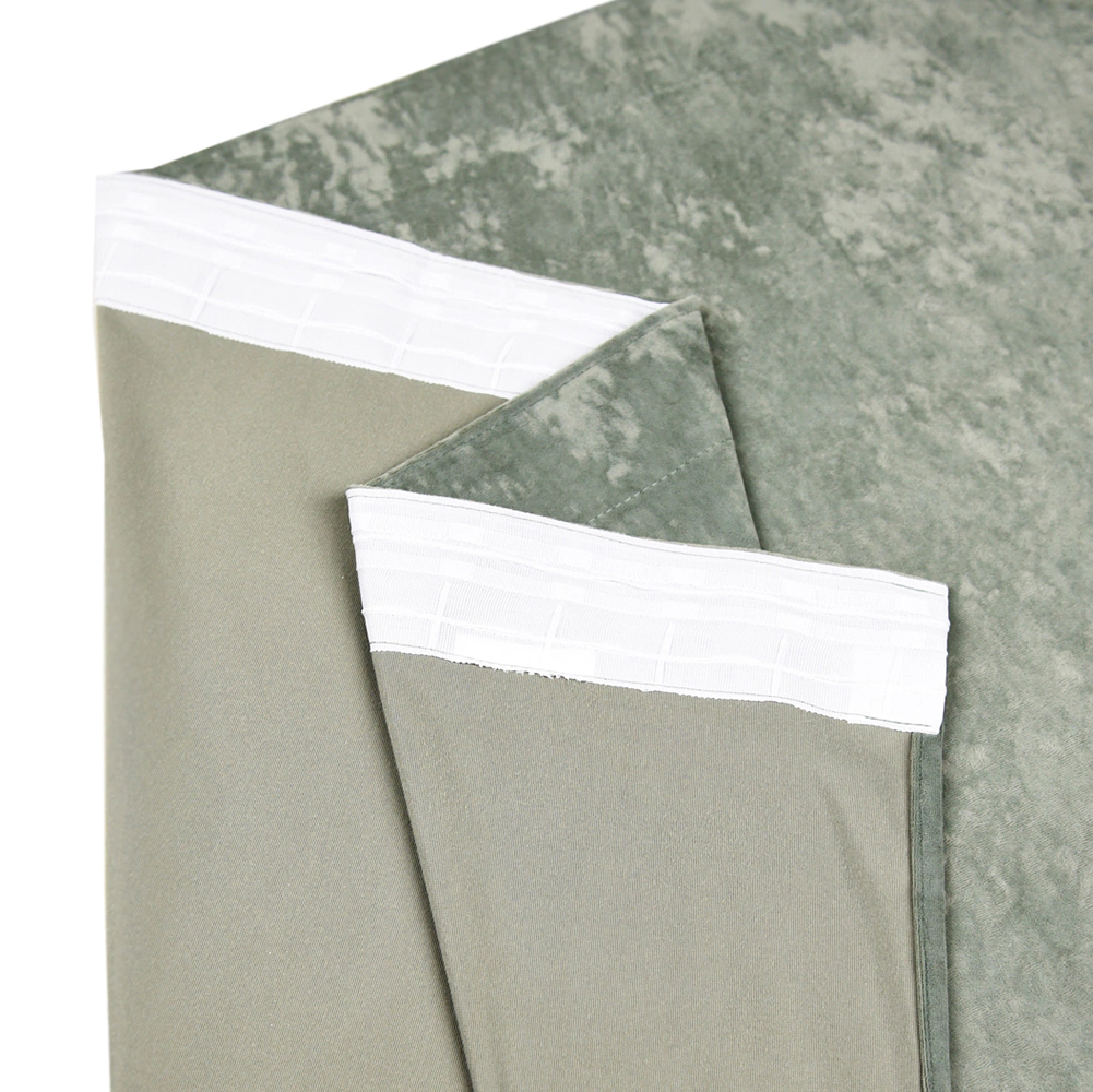 Штора ASTI 145х280 см зеленая