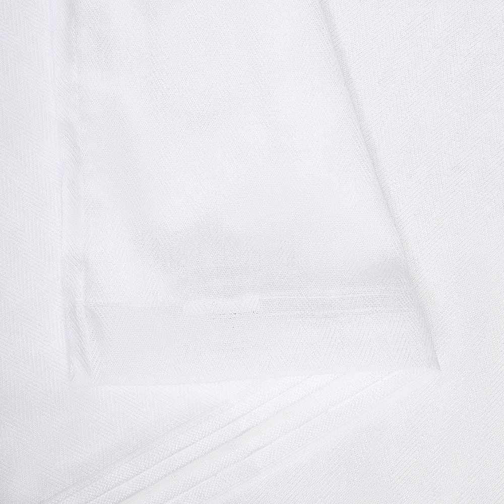 Тюль Лен Елочка 300х270 см белый