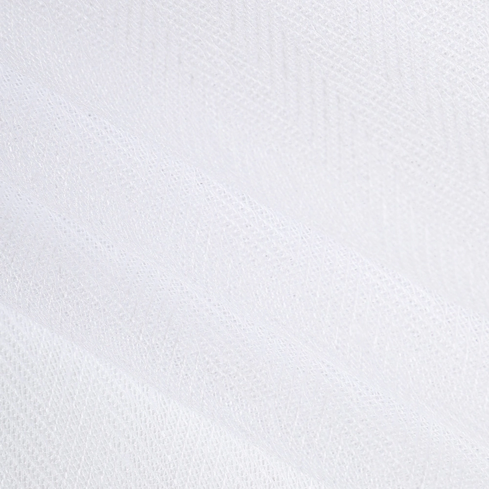 Тюль Лен Елочка 300х270 см белый