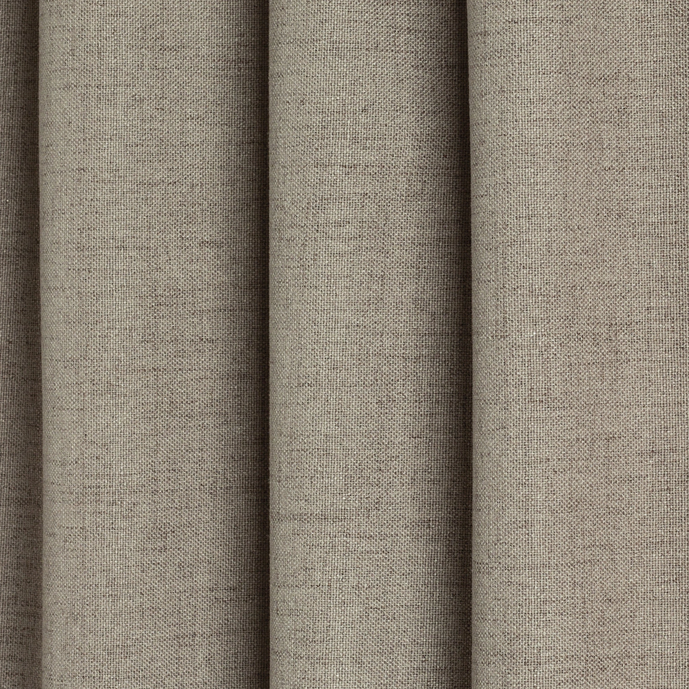 Штора Лен Блэкаут 100% Монако 200х270 см коричневая