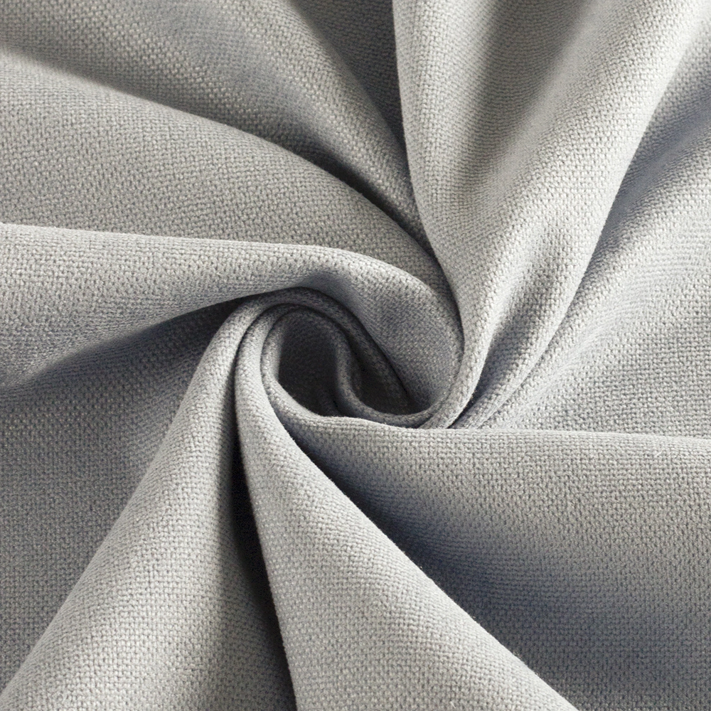 Штора Канвас 200х280 см светло-серая