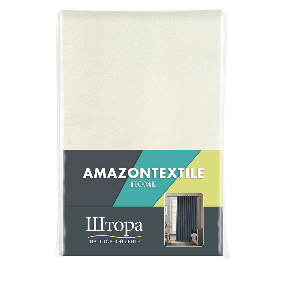 Штора Канвас 200х280 см белая