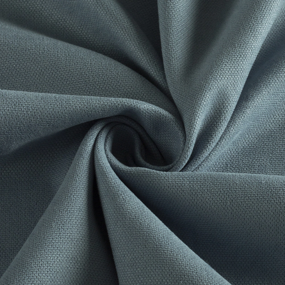 Штора Канвас 200х280 см голубая