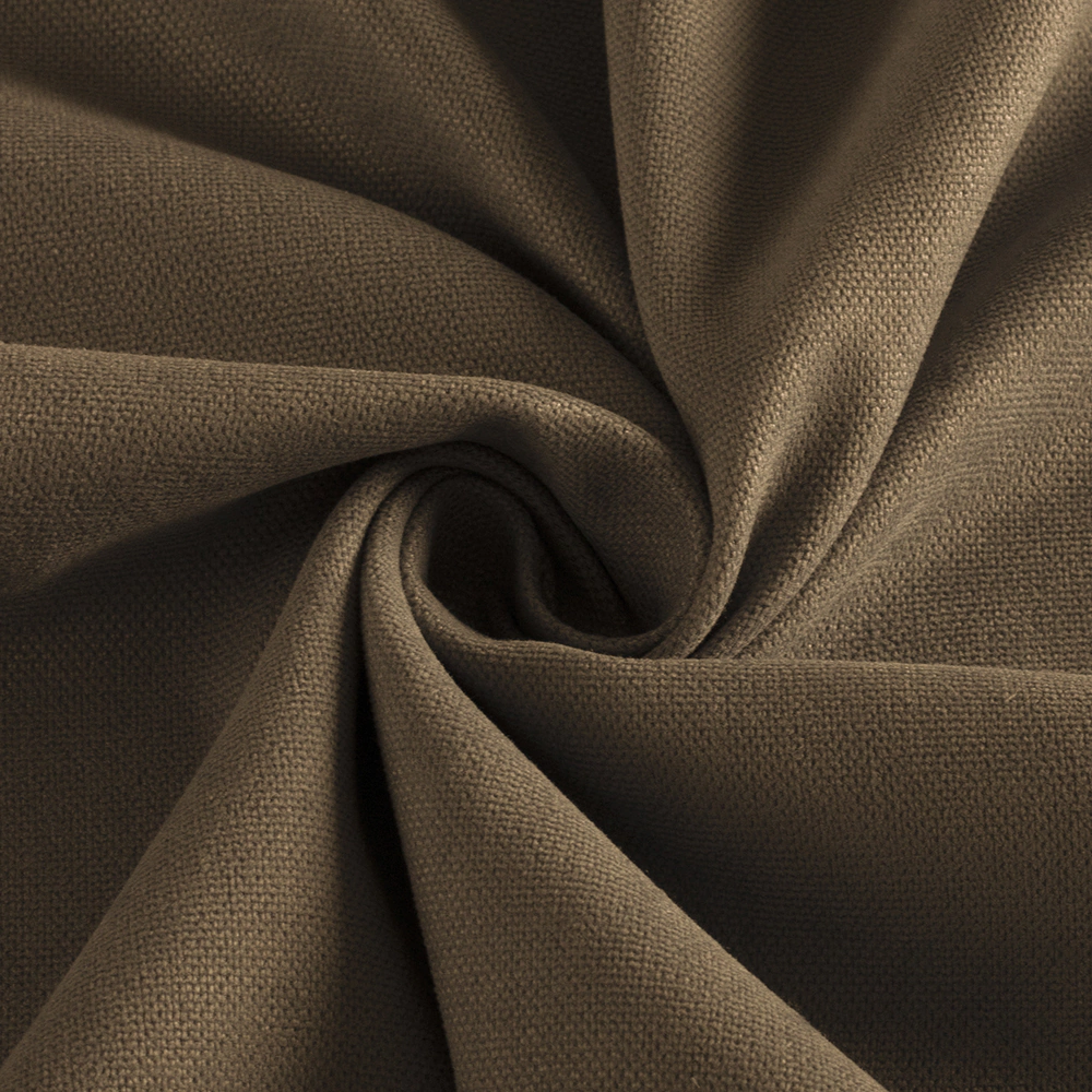 Штора Канвас 200х280 см коричневая