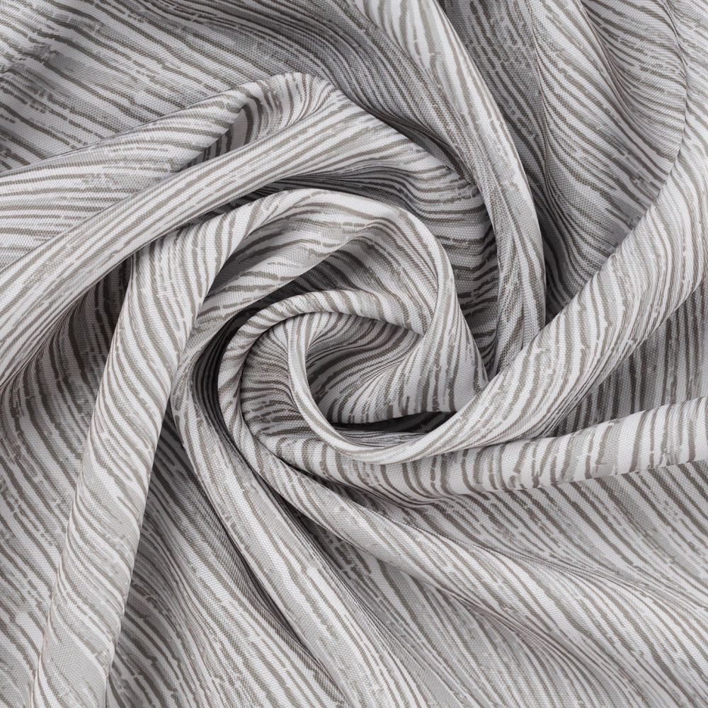 Штора Грация габардин 150х280 см серая