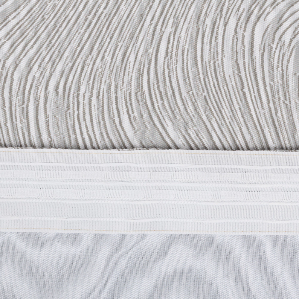 Штора Грация габардин 150х280 см серая