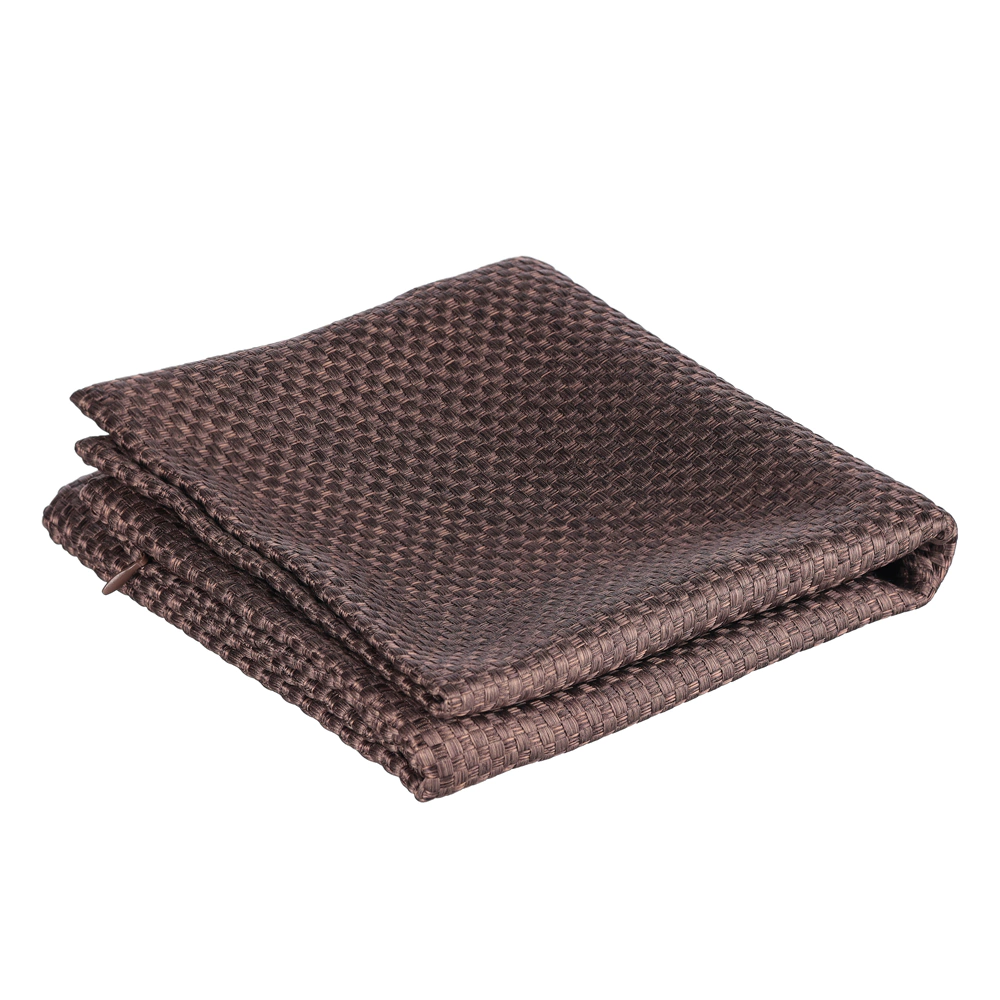 Наволочка Рогожка 40х40 см коричневая 2 шт