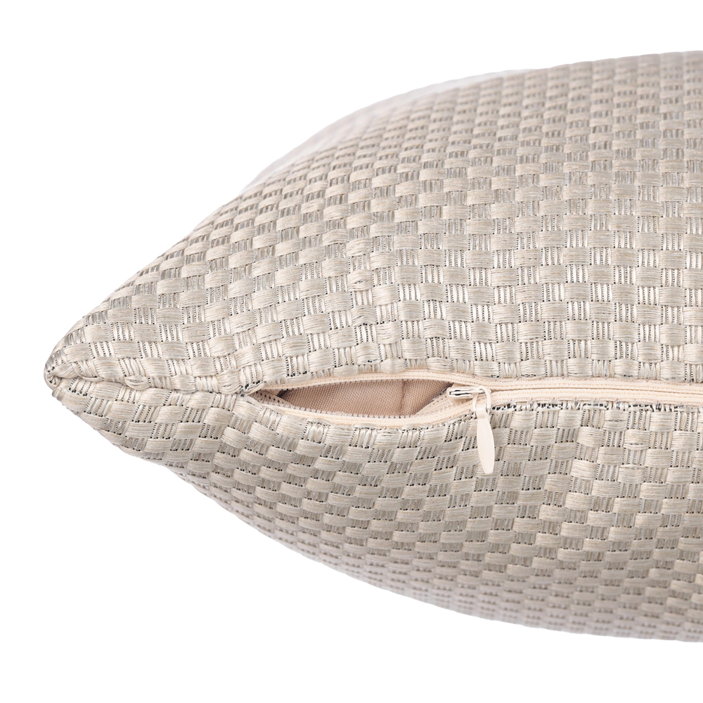 Наволочка Рогожка 40х40 см золотистая 2 шт