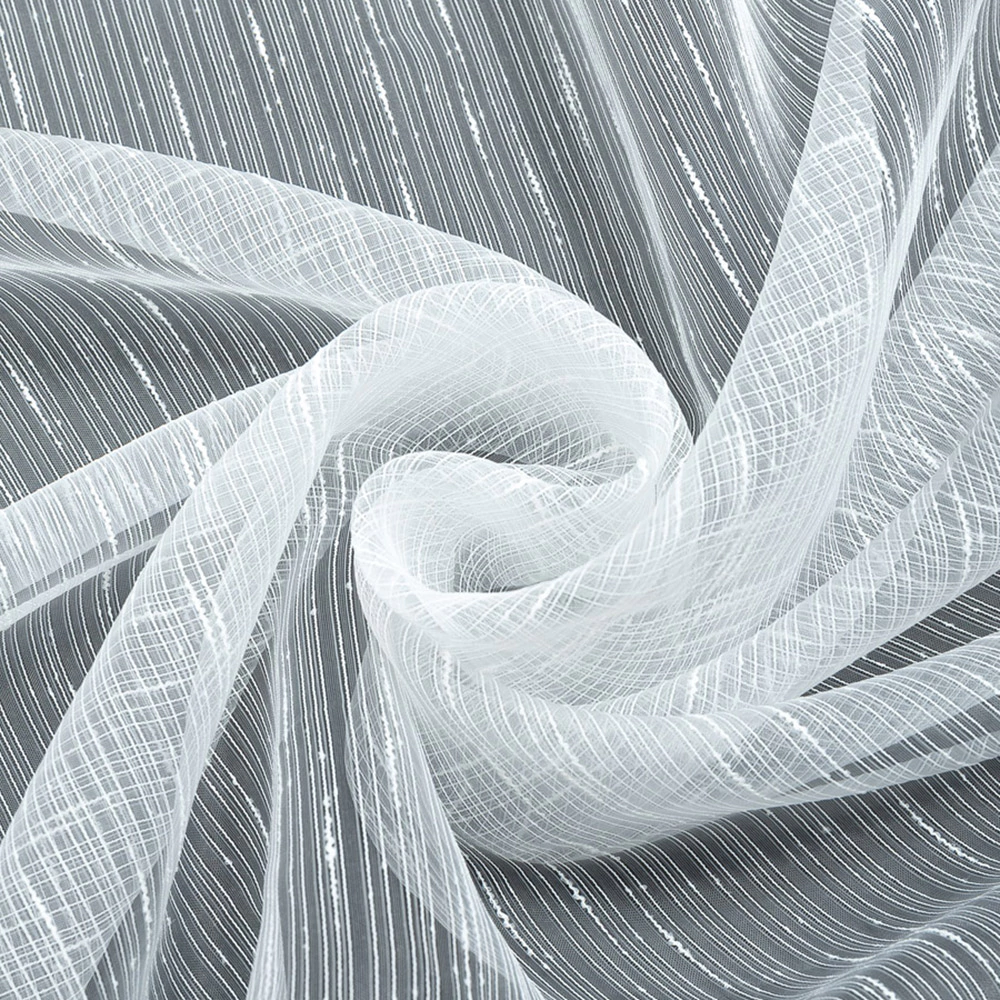 Тюль Дождик 300х270 см белый