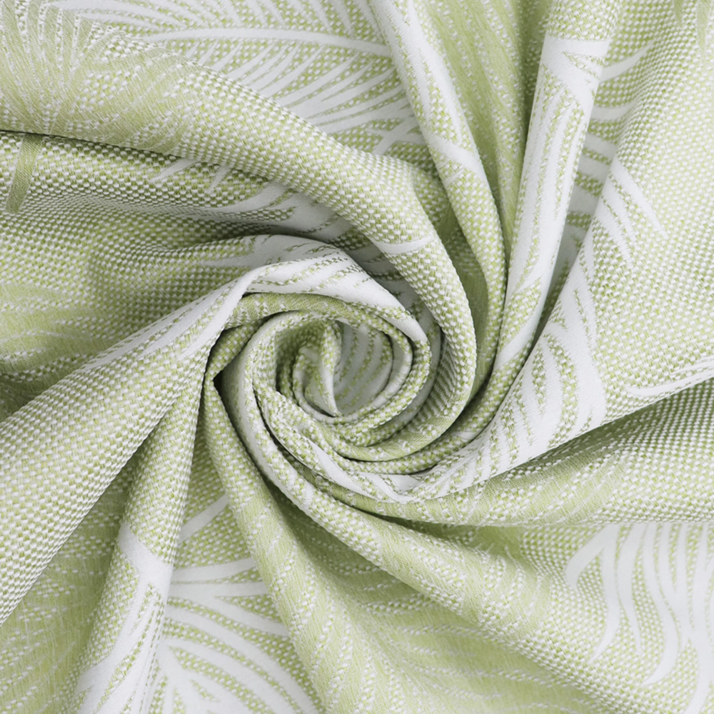 Штора Жаккард Тропик 200х270 см салатовая