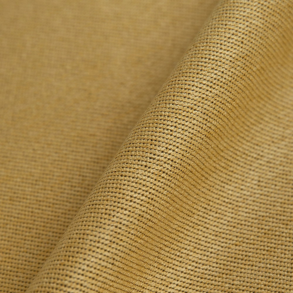Штора Блэкаут 80% Эко Твид 200х270 см горчичная