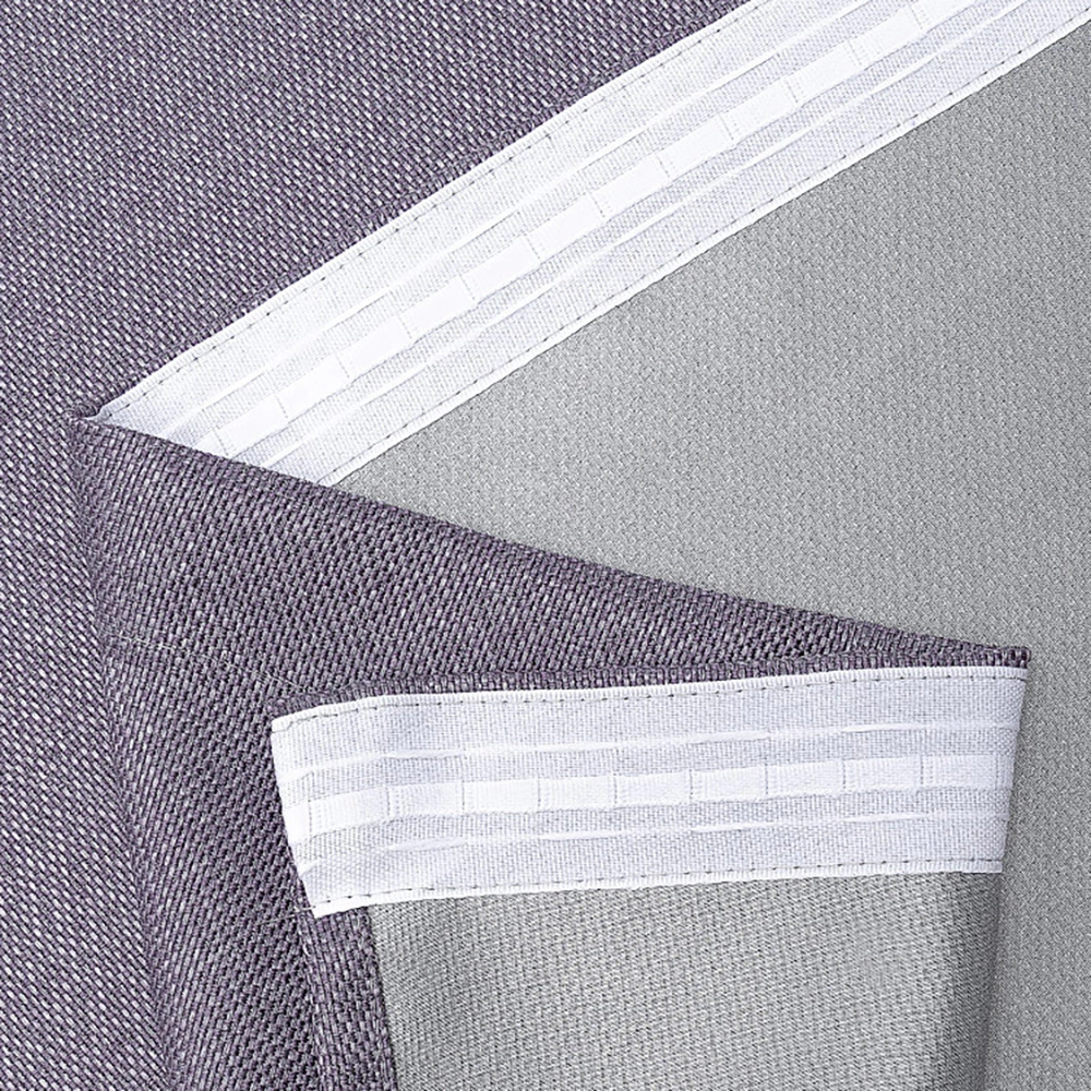 Штора Блэкаут 80% Эко лен 160х260 см лаванда