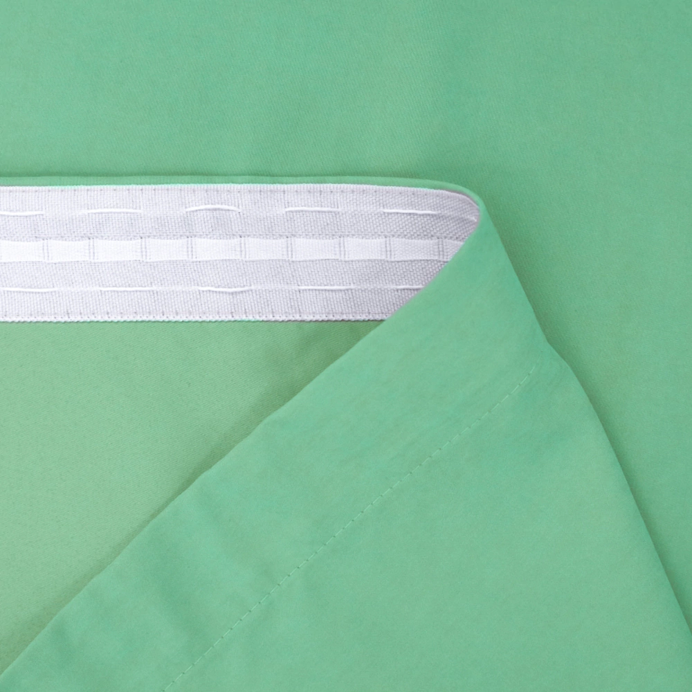 Штора Замша 160х260 см зеленая