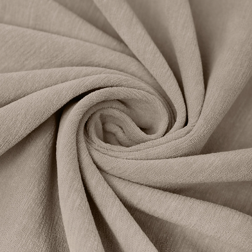 Штора Шенилл 200х270 см коричневая