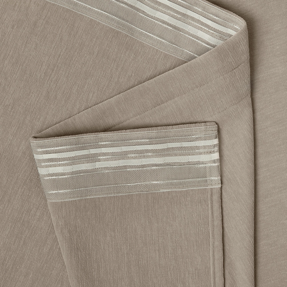 Штора Шенилл 200х270 см коричневая